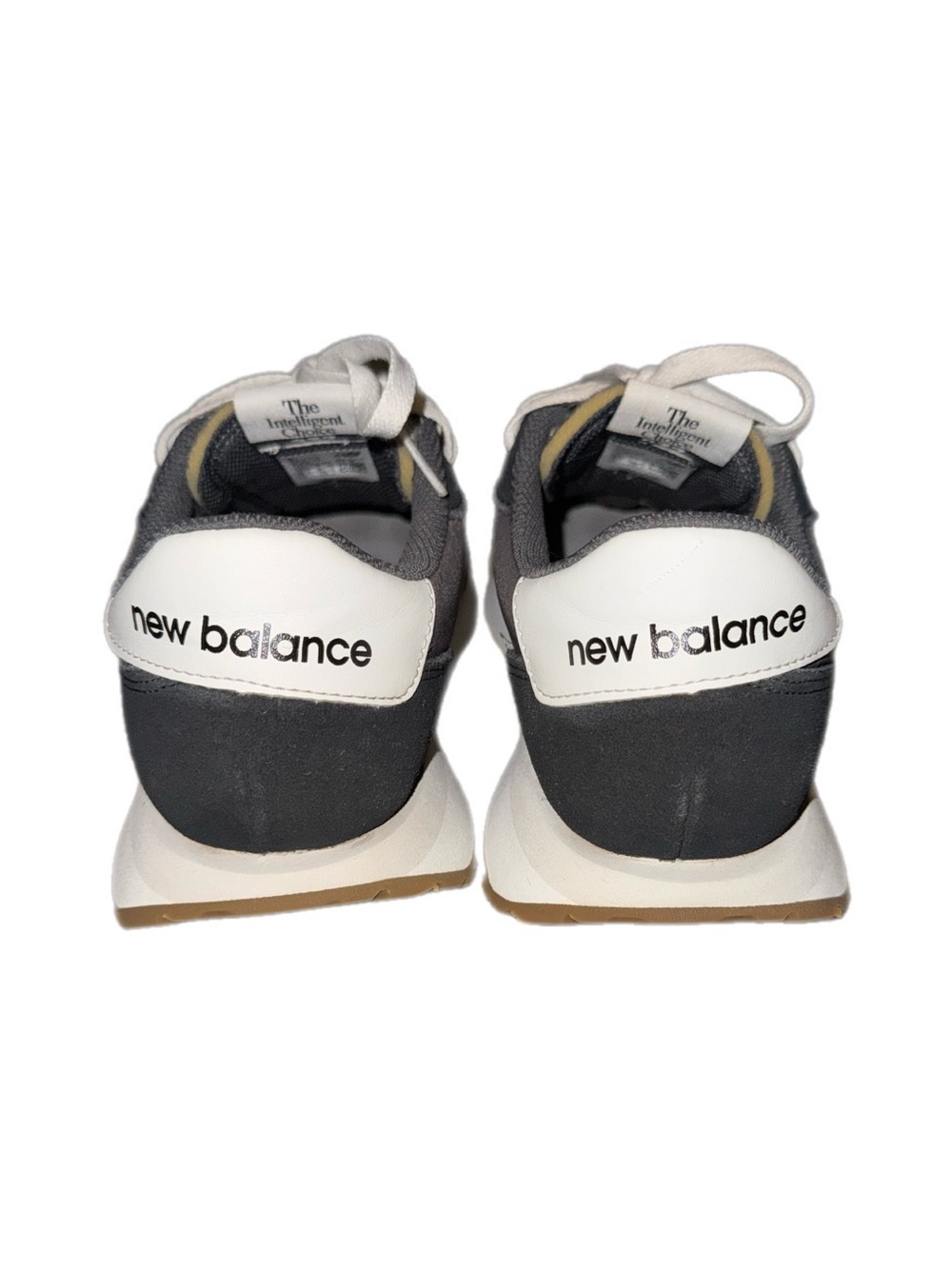 New Balance 237 Black and White Retro Runner - women size 10 men 8.5 - Picture 7 of 7